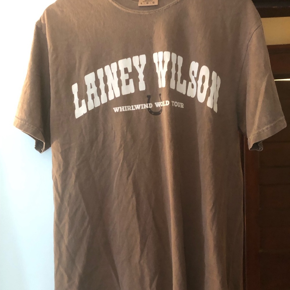 Laney Wilson Brown Graphic Tour T‑Shirt